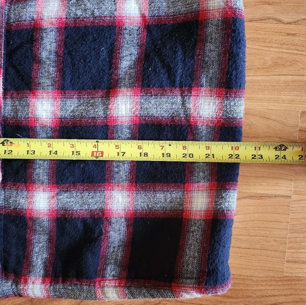 Plaid Faux Sterling Lined Shirt - Picture 5 of 5